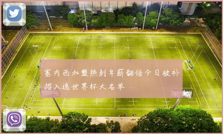 塞内西加盟热刺年薪翻倍今日被补招入选世界杯大名单