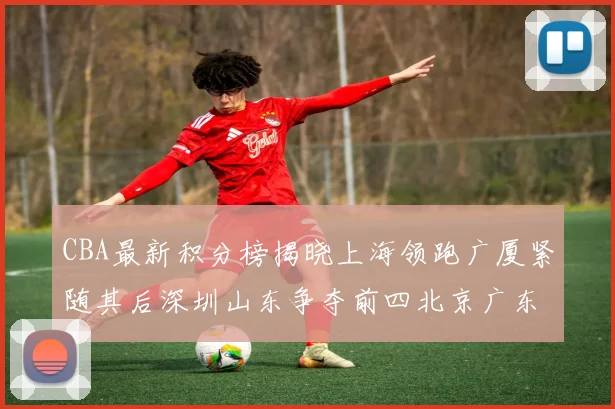CBA最新积分榜揭晓上海领跑广厦紧随其后深圳山东争夺前四北京广东稳居前列